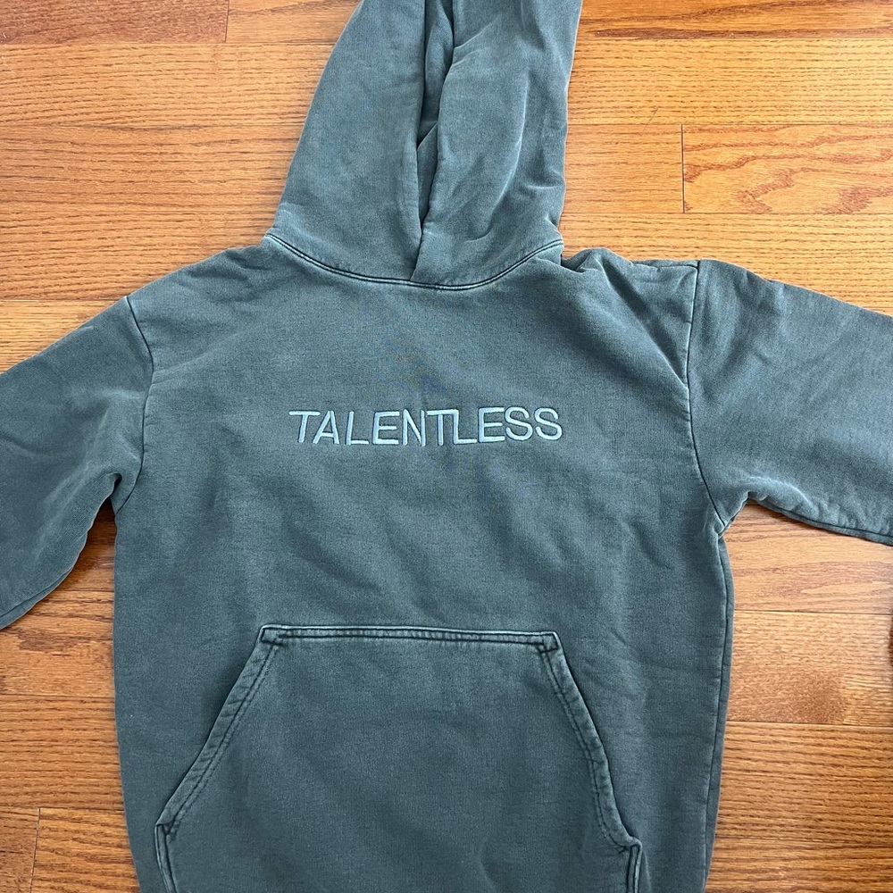 Talentless Embroidered Hoodue